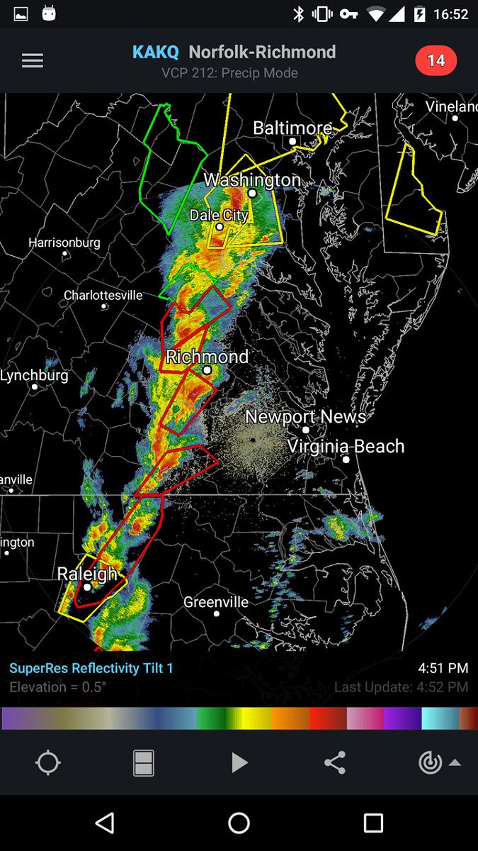 RadarScope Maps