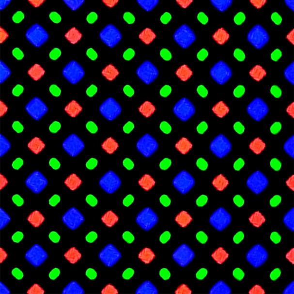 Samsung Galaxy Note20 Ultra PenTile subpixels