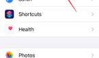 iPhone settings