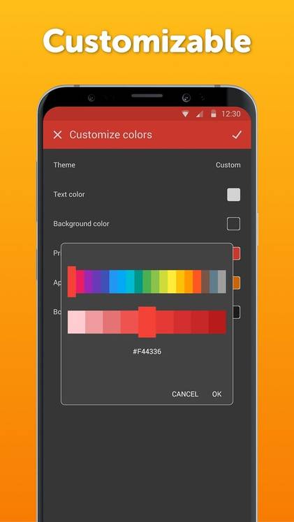 Simple File Manager Pro - Customization