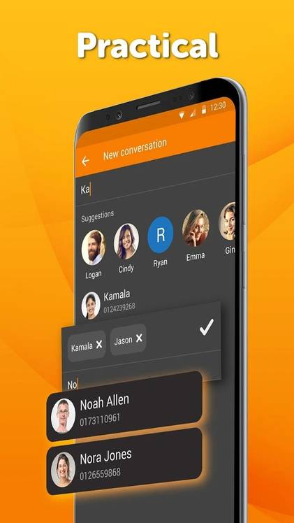 Simple SMS Messenger screenshot