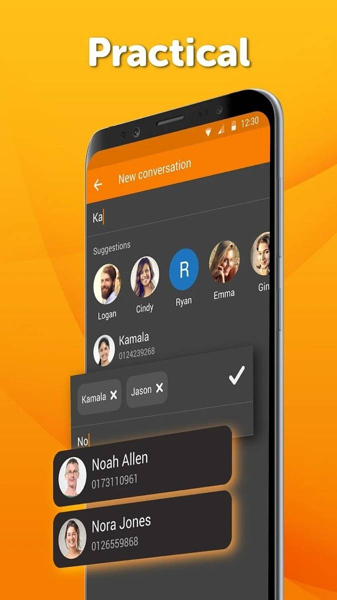 Simple SMS Messenger screenshot