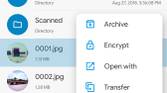 Solid Explorer file management tools