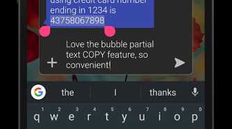 Textra SMS bubble