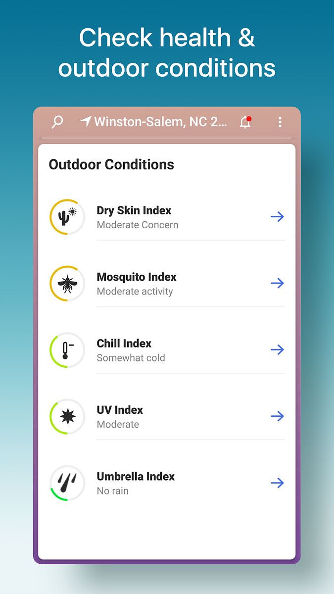 The Weather Channel Conditions