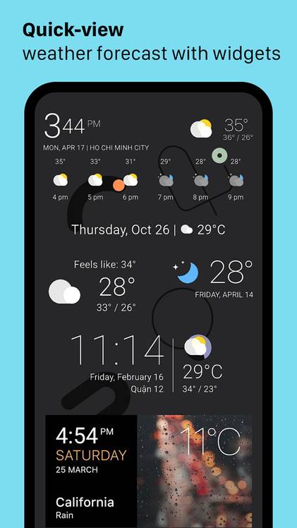 Today Weather Widgets