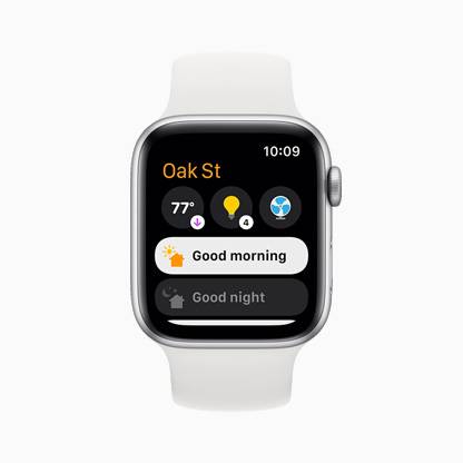 Home app on Apple Watch