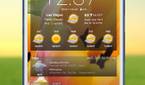Weather & Clock Widget