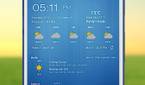 Weather & Clock Widget Home