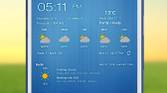 Weather & Clock Widget Home