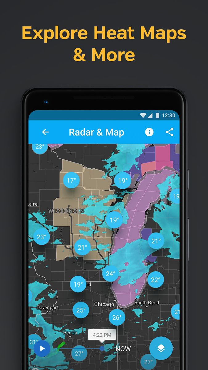 Weather Underground Heat Maps