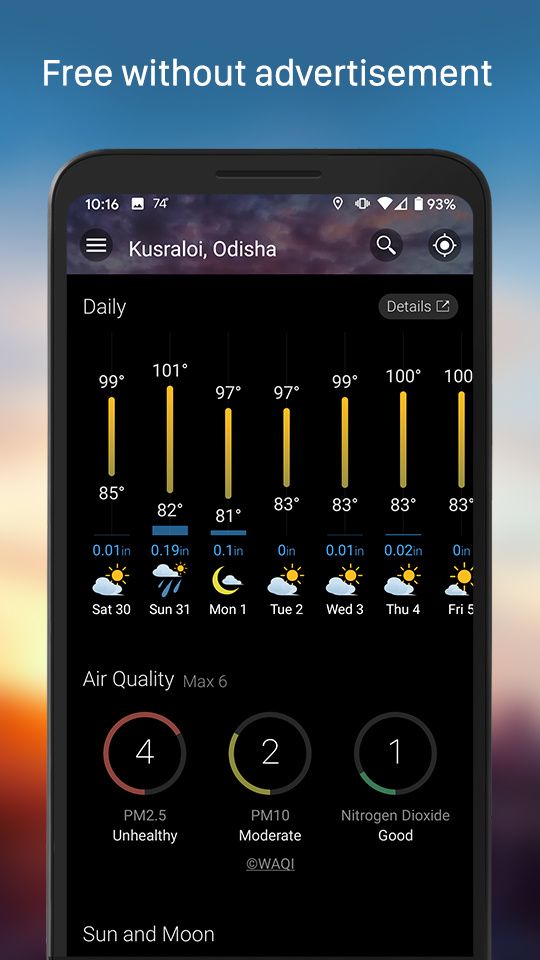 Weawow Weather Forecast