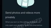 whatsapp view once disappearing image
