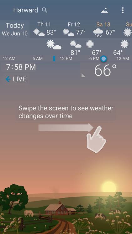 YoWindow Awesome Weather Home