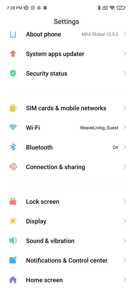 MIUI for POCO on the POCO X3 GT