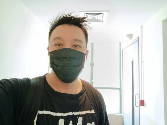 Selfie with the POCO X3 GT