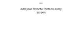 Android 11 custom font