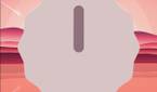 Android 12 Easter egg clock red wallpaper