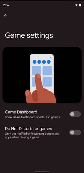 Android 12 Game Settings