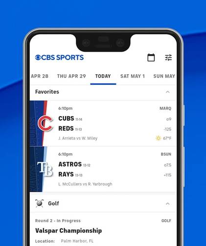 CBS Sports Baseball Match