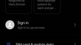 Settings on ColorOS