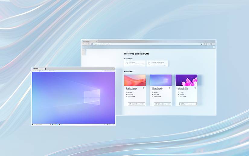 Windows 365 running in multiple windows
