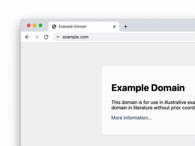 Experimenting with the lock icon in Google Chrome
