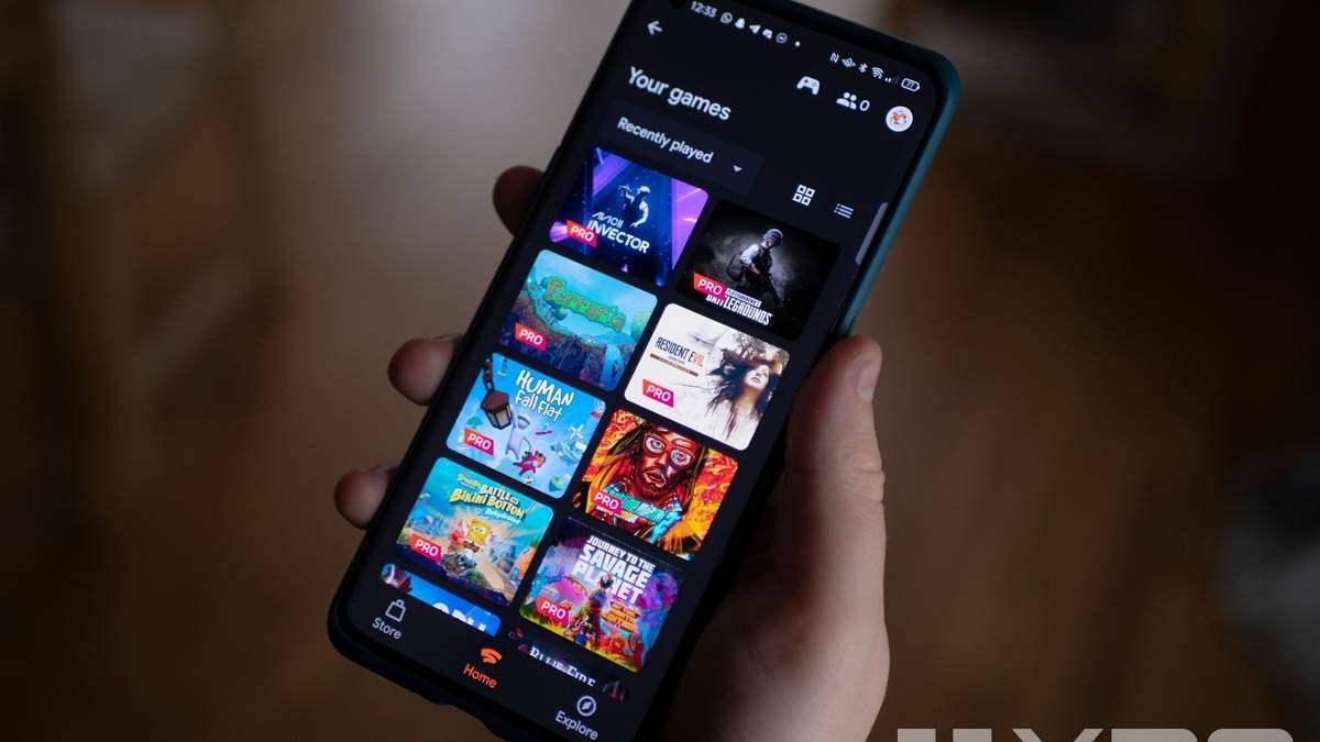 Google Stadia on the OPPO Find X3 Pro