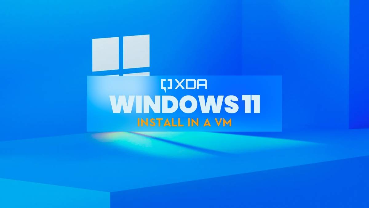 Install Windows 11 in a VM