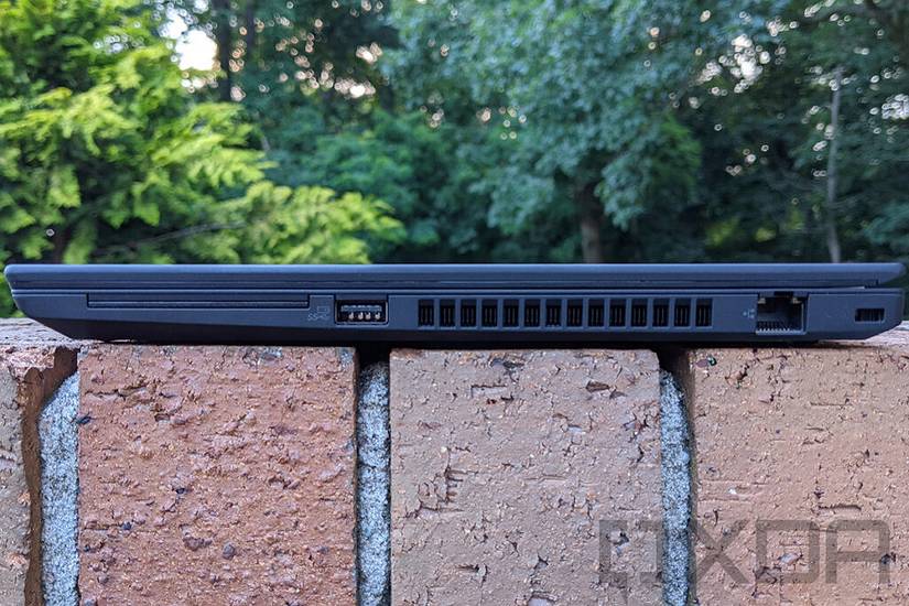 Side view of Lenovo ThinkPad T14 Gen 2