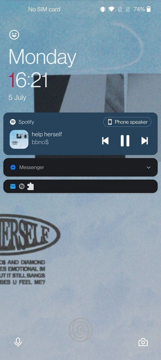 Lock screen on OxygenOS