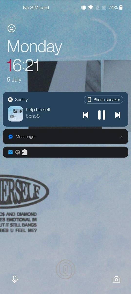 Lock screen on OxygenOS