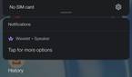 Quick settings on OxygenOS