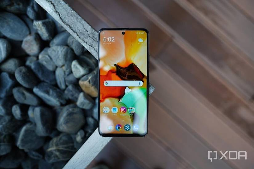 POCO X3 GT's 6.6-inch screen.