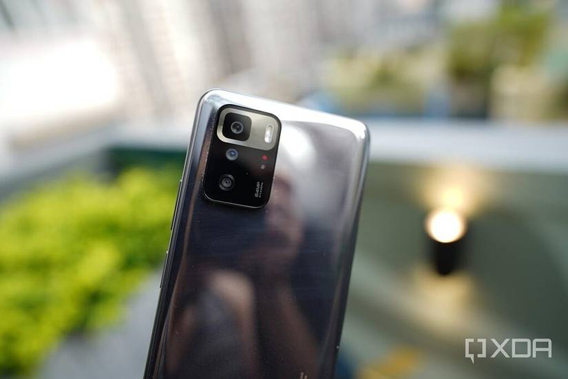 The POCO X3 GT's camera module