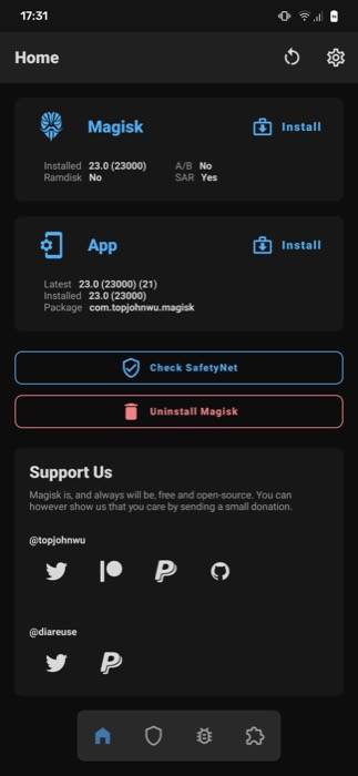 Magisk to spoof location on Android