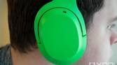 Razer headphones on my head