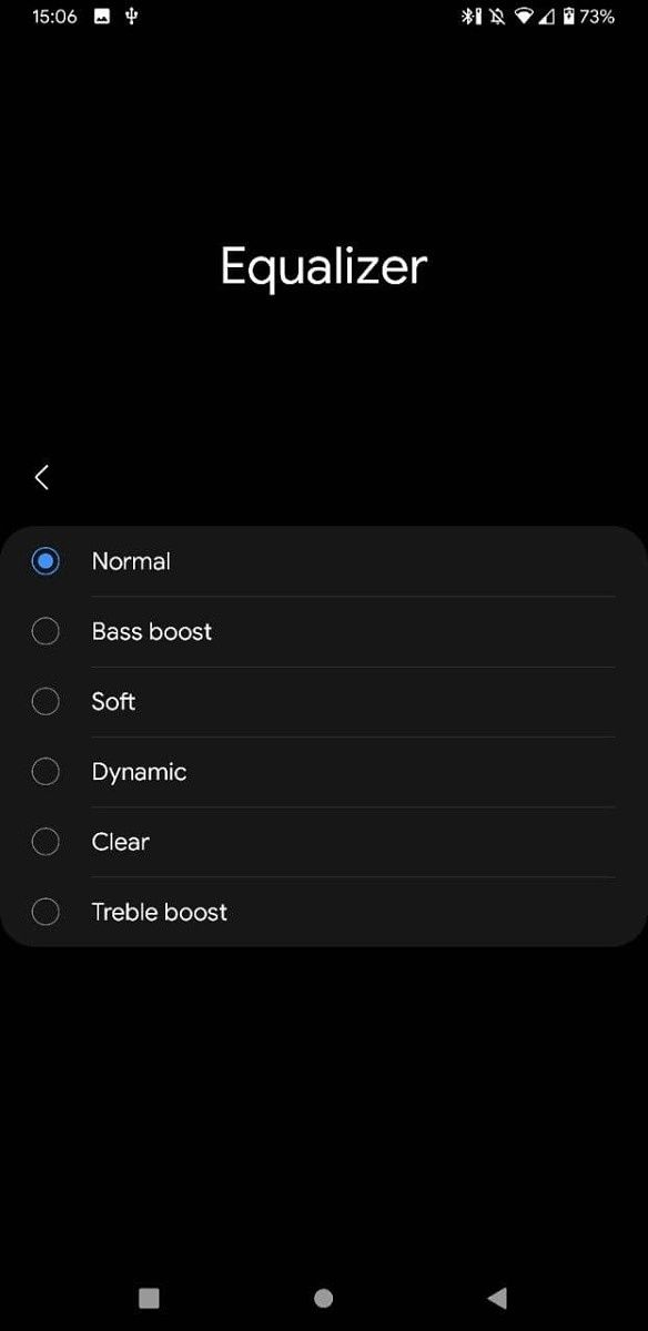 Samsung Galaxy Buds 2 equalizer