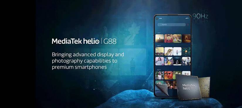 MediaTek Helio G88 infographic