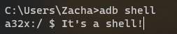An ADB Shell