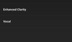 Equalizer settings in the Razer app
