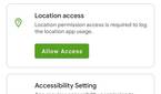 Homescreen of the Privacy Dashboard app