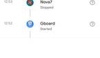 Loaction permission timeline in the Privacy Dashboard app