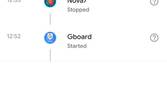Loaction permission timeline in the Privacy Dashboard app