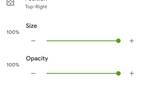 Privacy indicator customization screen in Privacy Dashboard