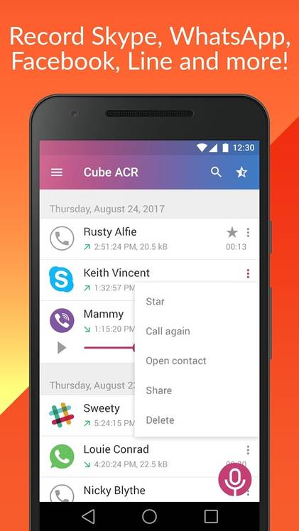 Cube ACR options