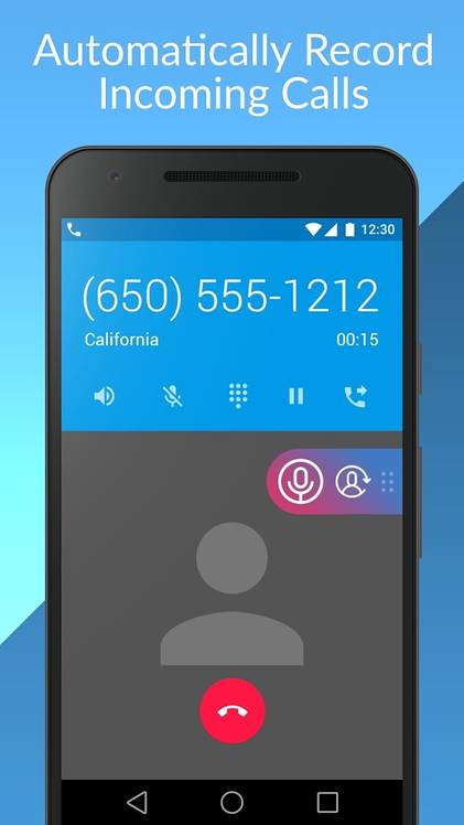 Cube ACR call screen
