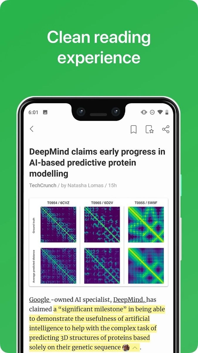 Feedly article view