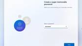 Setting up a local account password
