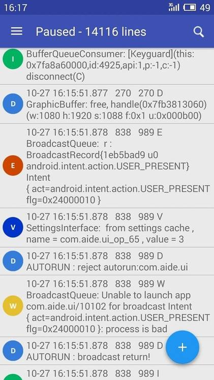Logcat Extreme log